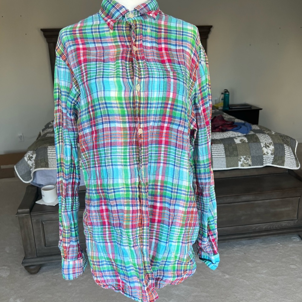 RALPH LAUREN BUTTON UP